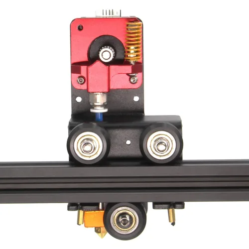 Vista 6 de Placa de soporte de extrusora de engranajes dual de accionamiento directo, filamentos flexibles de impresión fácil para impresora 3D Ender-3, Ender