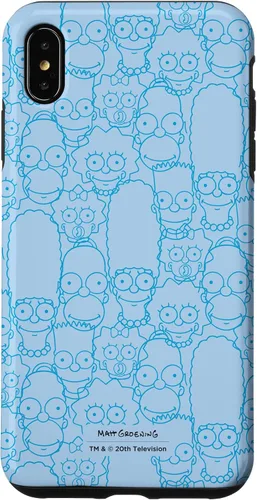 Vista 11 de Funda con estampado de personajes de The Simpsons Springfield para iPhone 16