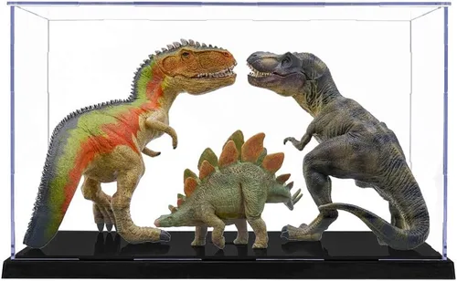 Vista 8 de Odoria Caja transparente de 8 pulgadas para trofeo de estatua de 6 pulgadas de alto - Protector acrílico para figuras de muñecas a escala 1/12