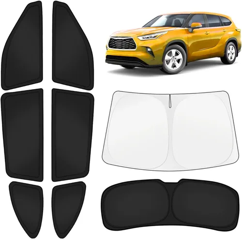 Vista 296 de KUST - Parasol plegable para parabrisas para BMW X1 E84, accesorios 2011 2012 2013 2014 2015, protector de visera de sol ajustable que bloquea
