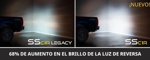 Vista 6 de Kit de luz de reversa Diode Dynamics HitchMount compatible con Ford Raptor 2017-2020, C1