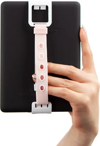Vista 13 de WiLLBee CLIPON - Correa de silicona suave doble para Kindle, soporte de mano compatible con Kindle Paperwhite (6.8 pulgadas) / Kindle Fire 7