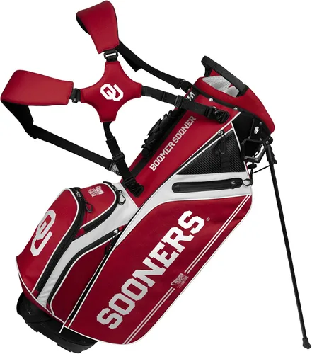 Vista 12 de Team Effort NCAA Caddie Carry Bolsa de golf híbrida