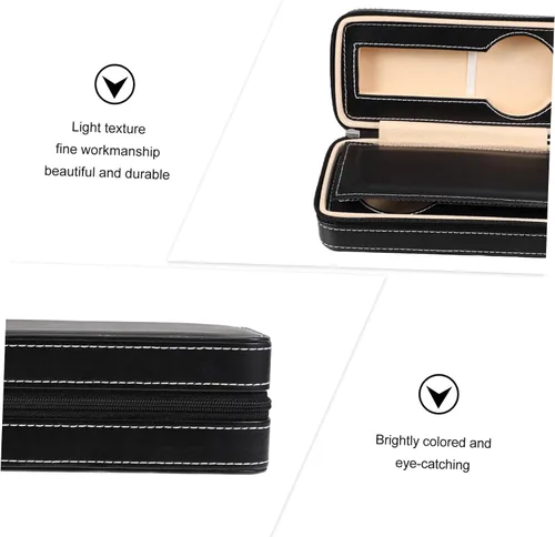 Vista 6 de Holibanna 1Pc Box watch box Watch Display watch case for women watch storage case for men relojes para hombre mens bracelet Watch Holder man