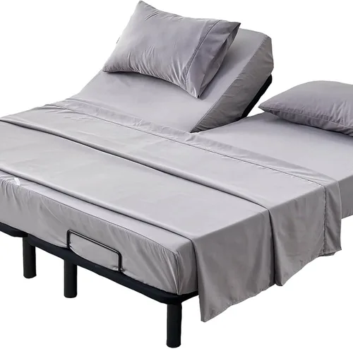 Vista 12 de Kingnex Sábanas de sofá cama individual para sofá cama extraíble de 36 x 72 pulgadas, microfibra suave de doble cepillado 1800, 3 piezas incluyen 1