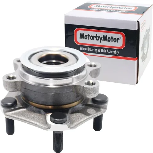 Vista 10 de MotorbyMotor 513188 Cojinete de rueda delantera y conjunto de cubo de 6 orejetas con ABS compatible con Chevy Trailblazer SSR, GMC Envoy, Buick