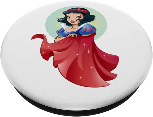 Vista 2 de Disney Snow White Stylized - Soporte y agarre para teléfonos y tabletas, Negro