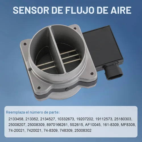 Vista 2 de Sensor de flujo de aire masivo, sensor Maf compatible con Chevy Astro, Blazer, Impala, S10, Lumina - Gmc Jimmy, Sonoma - Buick Regal, Century