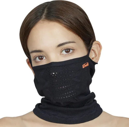 Vista 6 de Polaina de cuello de enfriamiento Tightend para hombres y mujeres, doble cara transpirable, cubierta de protección solar UV, A6X