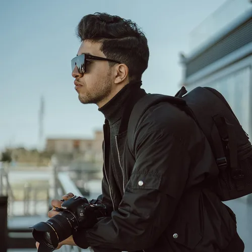 Vista 7 de 2 pares de lentes de sol cuadrados con parte superior plana para mujeres y hombres, grandes sombras sin montura de gran