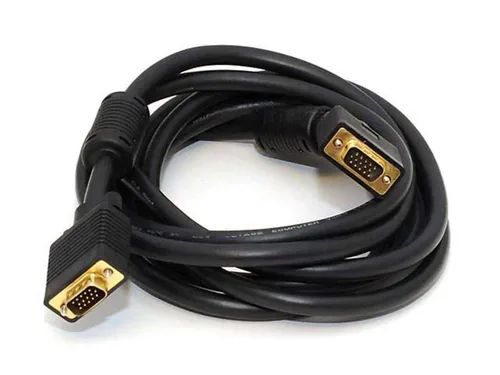 Vista 4 de Monoprice Cable de monitor SVGA Super VGA M/M de 1.5 pies con ferritas (chapado en oro)