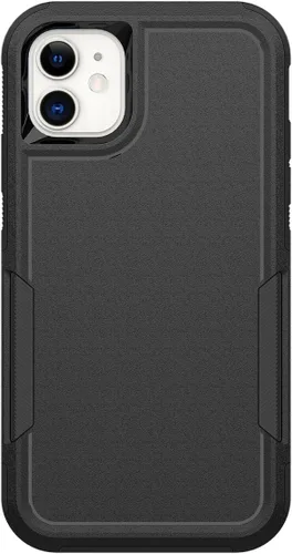 Vista 7 de MDCN Funda para iPhone 11: funda protectora de doble capa resistente para teléfono celular, a prueba de golpes, resistente, con protector