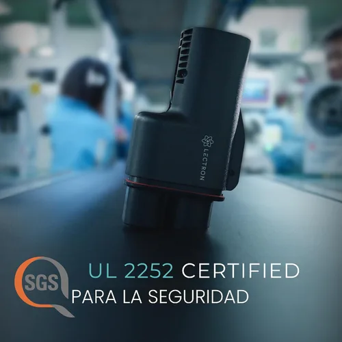 Vista 5 de Lectron NACS a CCS Adaptador para Vehículo Eléctrico con Interbloqueo - (500A/1,000V) - Compatible con Supercargadores Tesla - Carga Rápida CCS1 EV