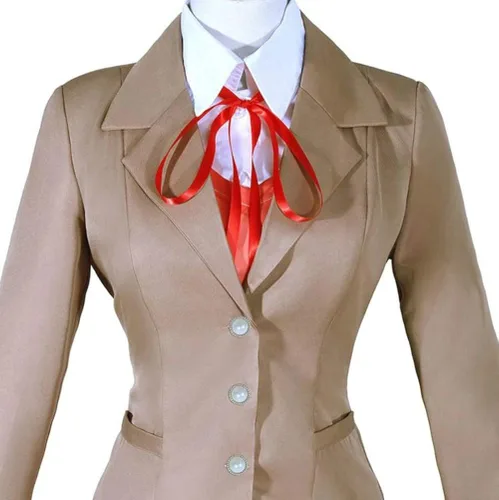Vista 4 de CosplayLife Doki Doki Literature Club Uniforme Cosplay Disfraz