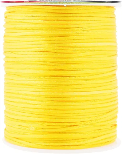 Vista 81 de Mandala Crafts Cordón de satén de cola de rattail de 0.02 in para nudos chinos de macramé