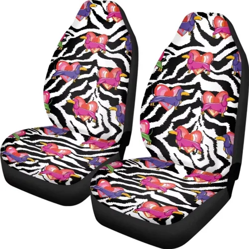Vista 35 de Fundas de asiento de coche con estampado de bandera estadounidense, fundas cómodas para asientos de automóvil, duraderas, ajuste universal