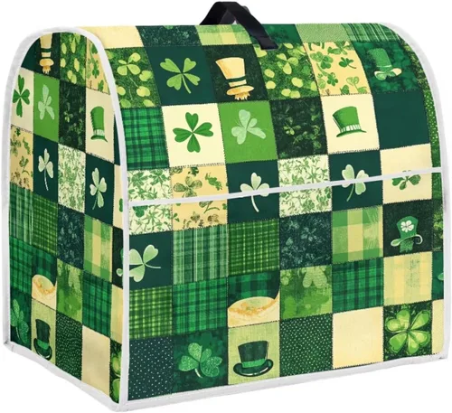 Vista 15 de UNICEU Protector de cubierta de batidora de soporte de cocina con estampado retro de mariposa de girasol, con mango superior, cubierta de polvo