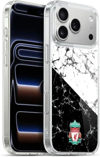 Vista 115 de Oficial LIVERPOOL Football Club 2017/18 Mármol Soft Gel Case para iPhone de Apple 7 Plus/8 PLUS Escudo negro.