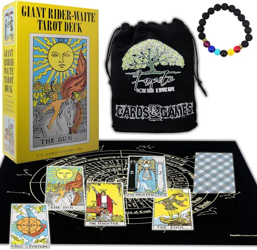 Vista 6 de Paquetes de cartas de tarot y oráculos para adivinación y chakras (oráculo de luz oscura)