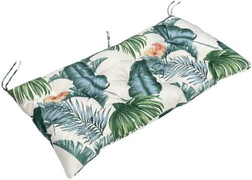 Vista 7 de Srutirbo Cojín impermeable para banco de interior/exterior, cojín antideslizante para silla columpio, cojín para sofá de dos plazas para muebles