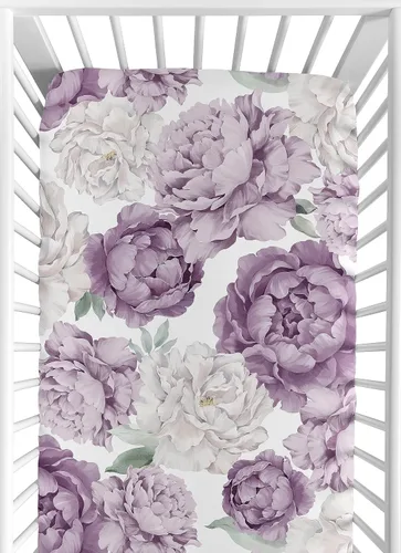 Vista 12 de Sweet Jojo Designs Sábanas ajustables para cuna de bebé (rosa sólido) para niñas, guardería infantil, habitación de niños pequeños - Tamaño estándar