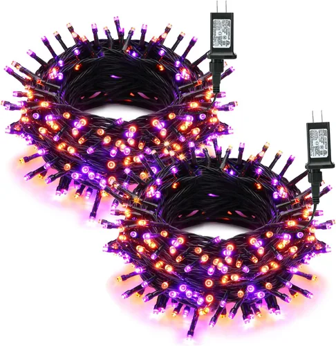 Vista 12 de Brizled - Tira de luces inteligentes para Navidad, 20 metros / 66 pies, 200 luces LED que cambian de color, control por aplicación y voz, luces