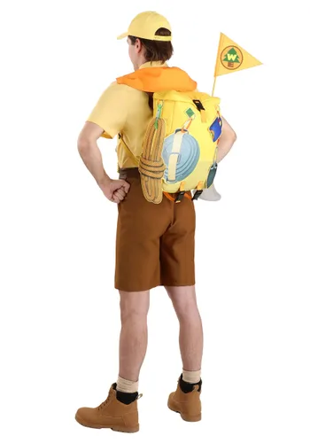 Vista 7 de Disfraz Deluxe Russell de UP de Disney para Hombre Multicolor