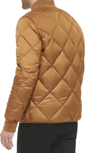 Vista 3 de Calvin Klein Mens Reversible Diamond Quilted Jacket
