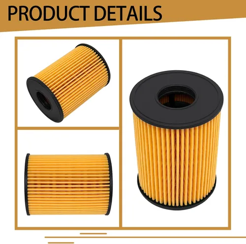 Vista 6 de 26350-2S000 Filtros de aceite compatibles con Hyundai Santa Sonata Tucson Cruz Fe Kia Sorento 2.5L 2020-2022 Reemplazar 21513-23001, paquete de 4