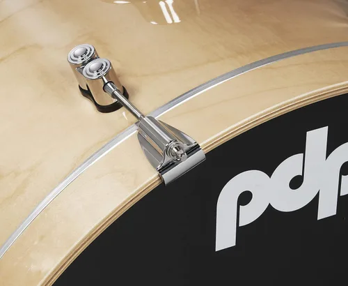 Vista 2 de PDP By DW Concept - Paquete de 5 piezas de carcasa de arce con herrajes cromados naturales