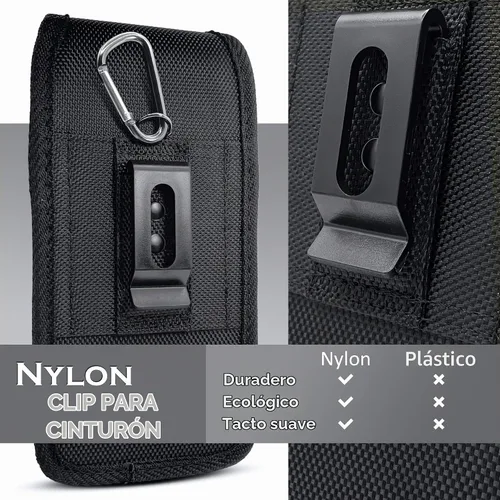 Vista 5 de Funda con cinturón de teléfono celular para iPhone y Pro