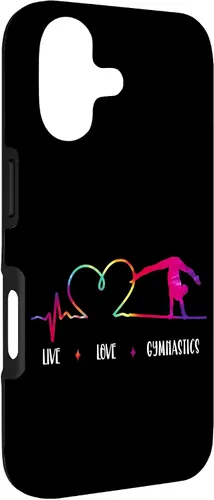 Vista 3 de Gymnastics Girl Live Love Gymnastics Case for iPhone 17