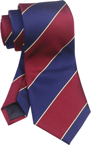 Vista 93 de Secdtie Corbata clásica de seda tejida jacquard a rayas para hombre