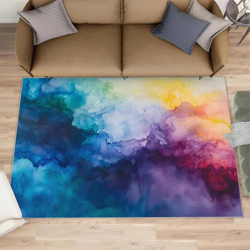 Vista 71 de Desert Dunes Rugs for Bedroom, Desert Landscape Area Rug, Natural Scenery Rugs for Living Room, Indoor Non-Slip Rug, Machine Washable Carpet for
