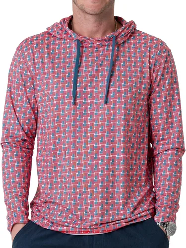 Vista 19 de Burlebo Sudadera de rendimiento para hombre – Prenda de manga larga ligera, ajuste atlético, absorción de humedad, protección solar Camuflaje
