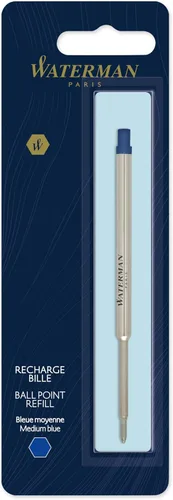 Vista 8 de Waterman Recambio de bolígrafo Punta media Tinta negra 1 unidad