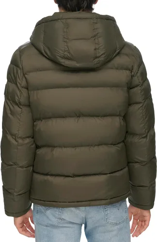 Vista 4 de Tommy Hilfiger - Chaqueta acolchada con capucha para hombre