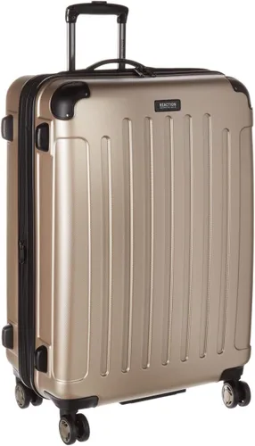 Vista 56 de Kenneth Cole REACTION - Maleta Renegade, ligera, rígida, expandible, de 8 ruedas giratorias, equipaje de viaje, Negro, Juego de 3 piezas