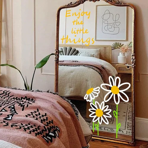 Vista 2 de Daisy - Adhesivo estático para ventana de doble cara
