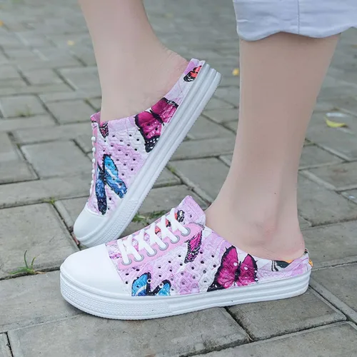 Vista 5 de CERYTHRINA Zapatos de jardín, zuecos de secado rápido, pantuflas para caminar, ligeras, para la lluvia, playa, verano, piscina, zapatos de agua