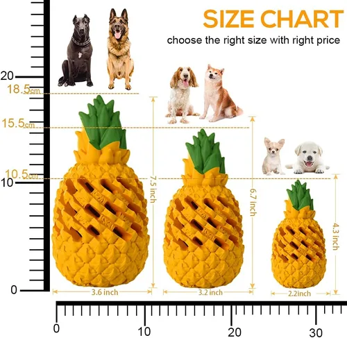 Vista 2 de M.C.works - Juguetes para masticar para cachorros, juguetes masticables para perros para masticadores promedio, juguete para masticar para perros