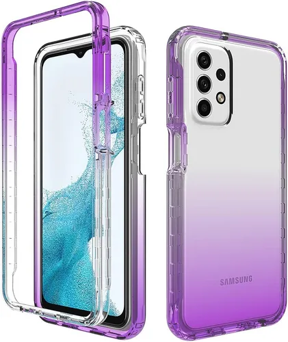 Vista 91 de Pzwoxukhov Funda para Xiaomi Poco M3 M2010J19CG M2010J19CI Caso, alta transparencia, color degradado, funda de absorción de impactos anticaída