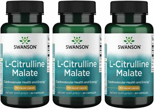 Vista 8 de Swanson Aminoácido L-Citrulina Malato Complejo 750 Miligramos 60 Cápsulas