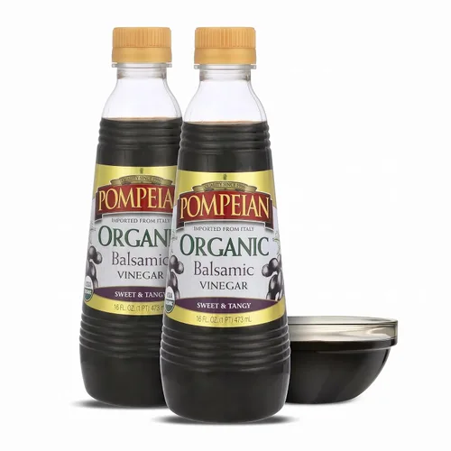 Vista 14 de Vinagre balsámico gourmet de Pompeian, naturalmente sin gluten, 16 onzas líquidas (473 ml)