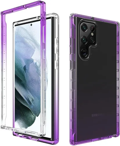 Vista 34 de Pzwoxukhov Funda para Xiaomi Poco M3 M2010J19CG M2010J19CI Caso, alta transparencia, color degradado, funda de absorción de impactos anticaída