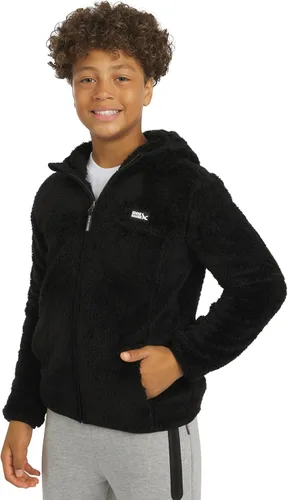 Vista 17 de Eddie Bauer Chaqueta con capucha de sherpa de imitación de pelo alto Quest para niñas Verde azulado