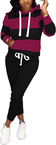 Vista 4 de Nimsruc Two Piece Outfits For Women Jogging Suits Casual
