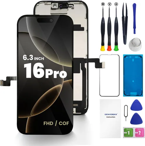 Vista 26 de para iPhone 11 Reemplazo de pantalla de 6.1", kit de reparación de pantalla LCD táctil 3D Genverdix, conjunto de montaje digitalizador