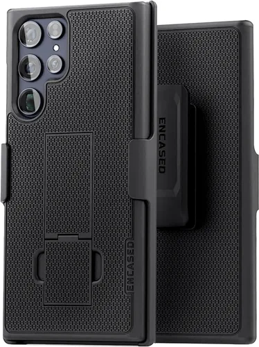 Vista 10 de Encased DuraClip - Funda para Samsung Galaxy S21 con clip para cinturón (2021), funda delgada con funda, color negro