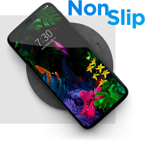 Vista 8 de Encased Cargador inalámbrico de carga rápida para LG G7 ThinQ, LG G8 ThinQ, carga rápida Qi Pad con cable de alimentación de carga